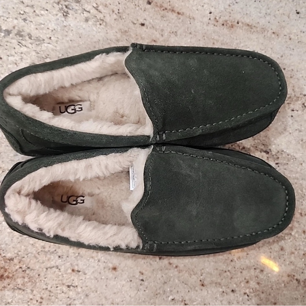 UGG Men's Ascot Forest Suede Slip-Ons